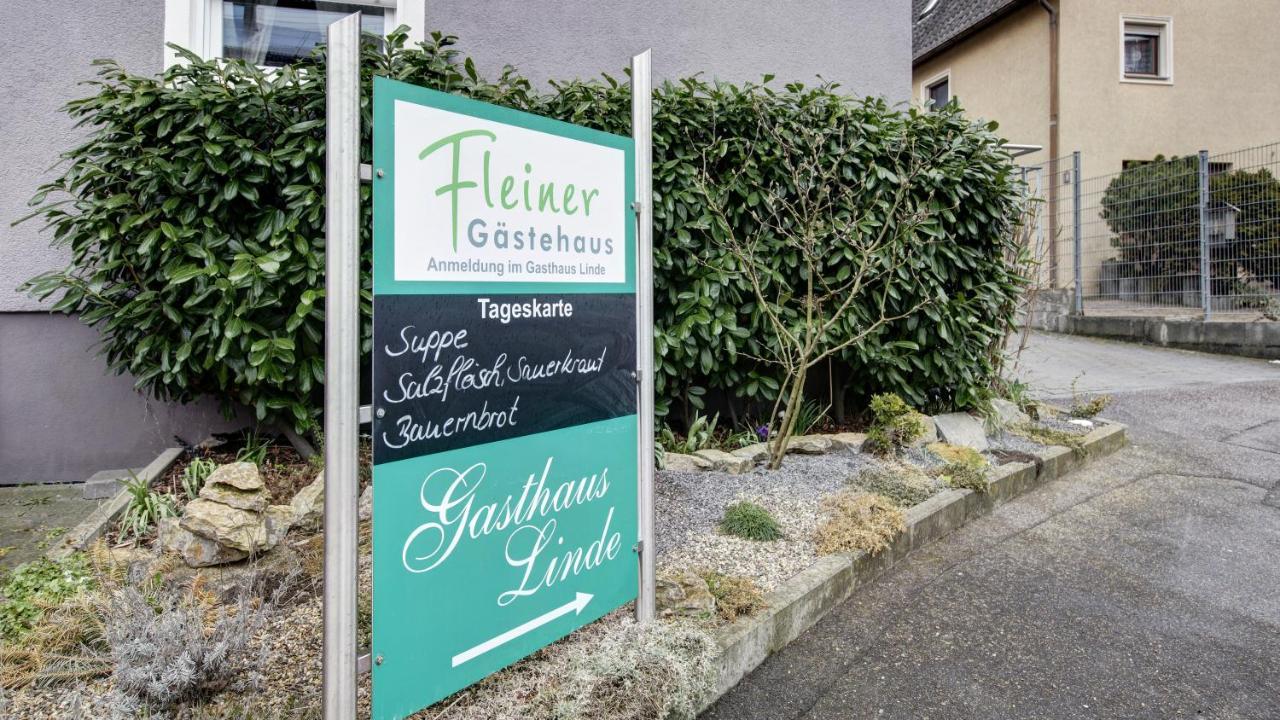 Fleiner Gaestehaus Buitenkant foto